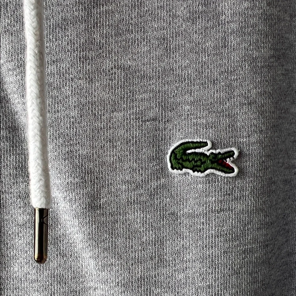 Lacoste Men's Zip-Up Gray Sweater - Picture 3 of 9